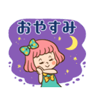 レトロなボブ子ちゃん（個別スタンプ：20）