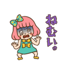 レトロなボブ子ちゃん（個別スタンプ：22）
