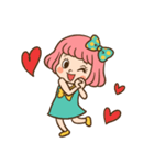 レトロなボブ子ちゃん（個別スタンプ：23）