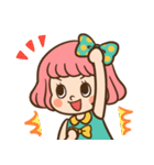レトロなボブ子ちゃん（個別スタンプ：31）