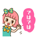 レトロなボブ子ちゃん（個別スタンプ：39）