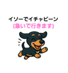 ダックスフンドのウチナーグチ(琉球語)（個別スタンプ：19）