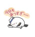 水兵さんのシマエナガ✨夏が来た！✨（個別スタンプ：14）