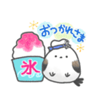 水兵さんのシマエナガ✨夏が来た！✨（個別スタンプ：16）