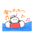 水兵さんのシマエナガ✨夏が来た！✨（個別スタンプ：24）