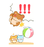リスたちと梅雨～夏☆BIGスタンプ（個別スタンプ：27）