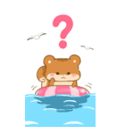 リスたちと梅雨～夏☆BIGスタンプ（個別スタンプ：28）