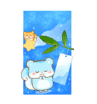 リスたちと梅雨～夏☆BIGスタンプ（個別スタンプ：39）