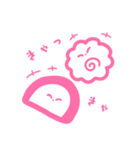 大容量！かまぼこちゃんとナルトちゃん♪（個別スタンプ：7）
