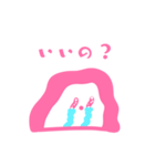 大容量！かまぼこちゃんとナルトちゃん♪（個別スタンプ：31）