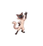 【OKポーズ猫 4】（個別スタンプ：5）