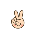 リアクション用指絵文字vol.2（個別スタンプ：8）