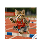 面白い＆可愛い部活猫メッセージスタンプ（個別スタンプ：11）