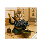 面白い＆可愛い部活猫メッセージスタンプ（個別スタンプ：19）
