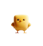 ブロックひよこ・ぐうたら日常（個別スタンプ：26）