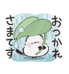 シックなシマエナガさん♡梅雨から初夏（個別スタンプ：2）