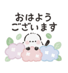 シックなシマエナガさん♡梅雨から初夏（個別スタンプ：3）