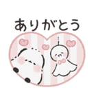 シックなシマエナガさん♡梅雨から初夏（個別スタンプ：14）