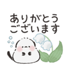 シックなシマエナガさん♡梅雨から初夏（個別スタンプ：15）