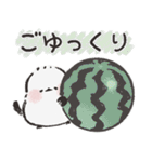 シックなシマエナガさん♡梅雨から初夏（個別スタンプ：26）