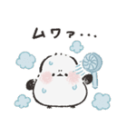 シックなシマエナガさん♡梅雨から初夏（個別スタンプ：32）