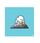 シンプル夏アイコン - 涼しく楽しく！（個別スタンプ：6）