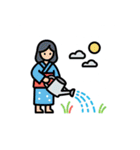 シンプル夏アイコン - 涼しく楽しく！（個別スタンプ：20）