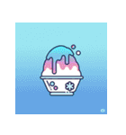 シンプル夏アイコン - 涼しく楽しく！（個別スタンプ：23）