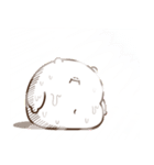 デブくま（夏デブ）（個別スタンプ：1）