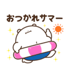 デブくま（夏デブ）（個別スタンプ：4）