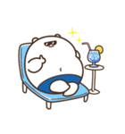 デブくま（夏デブ）（個別スタンプ：5）