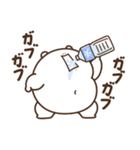デブくま（夏デブ）（個別スタンプ：22）