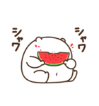 デブくま（夏デブ）（個別スタンプ：23）