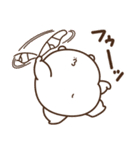 デブくま（夏デブ）（個別スタンプ：34）