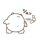 デブくま（夏デブ）（個別スタンプ：35）
