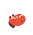 すこやかな赤べこ（個別スタンプ：4）