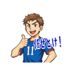 サッカー 男子 部活 スポーツ  (小)（個別スタンプ：12）