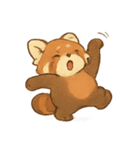 いたずらレッサーパンダ パンディ（個別スタンプ：1）