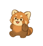 いたずらレッサーパンダ パンディ（個別スタンプ：2）