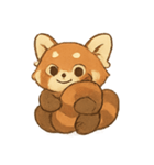 いたずらレッサーパンダ パンディ（個別スタンプ：3）