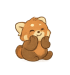 いたずらレッサーパンダ パンディ（個別スタンプ：4）