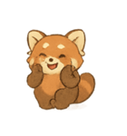 いたずらレッサーパンダ パンディ（個別スタンプ：5）