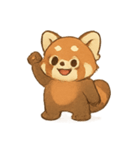 いたずらレッサーパンダ パンディ（個別スタンプ：8）