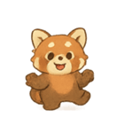 いたずらレッサーパンダ パンディ（個別スタンプ：9）