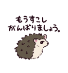 ハリネズミです.（個別スタンプ：11）