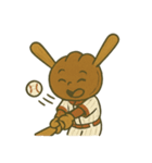 頑張る野球小僧のスタンプです。（個別スタンプ：18）