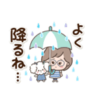 素敵シニアの梅雨と夏【文字大きめ】8（個別スタンプ：1）
