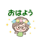 素敵シニアの梅雨と夏【文字大きめ】8（個別スタンプ：25）