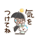素敵シニアの梅雨と夏【文字大きめ】8（個別スタンプ：31）
