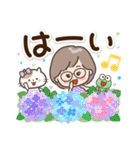 素敵シニアの梅雨と夏【文字大きめ】8（個別スタンプ：33）